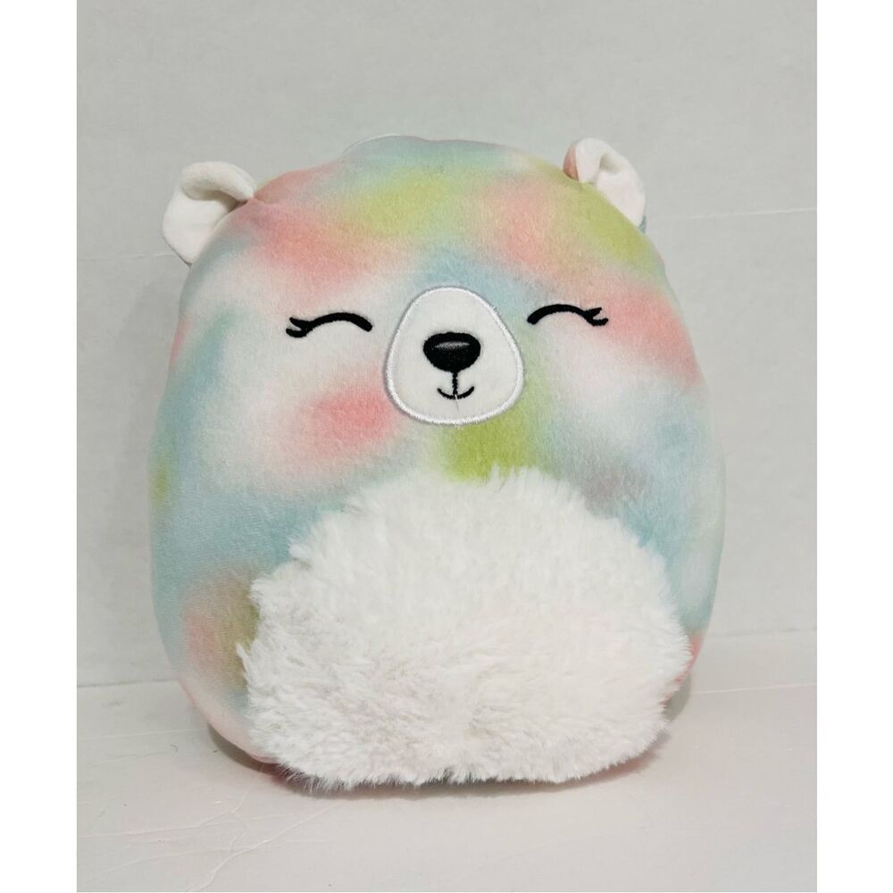 Squishmallows Mystery Squad Rainbow Bear   8”